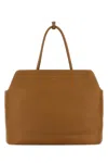 Prada Borsa Shopping In Pelle Caramello Donna In Brown