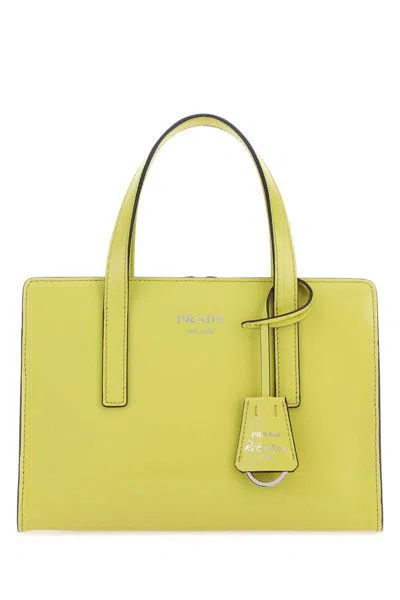 Prada Handbags. In Green