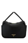 Prada Darling Handbag Black In Leather In Pattern