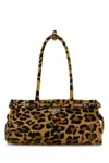 Prada Leopard Calf Hair Shoulder Bag In Printed