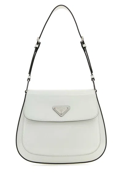 Prada Handbags. In White