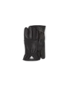 Prada Men's Napa Gloves With Triangle Logo In Black