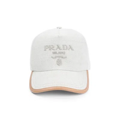 Prada Logoed Baseball Hat