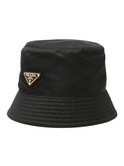 Prada Hat To Bucket In Black