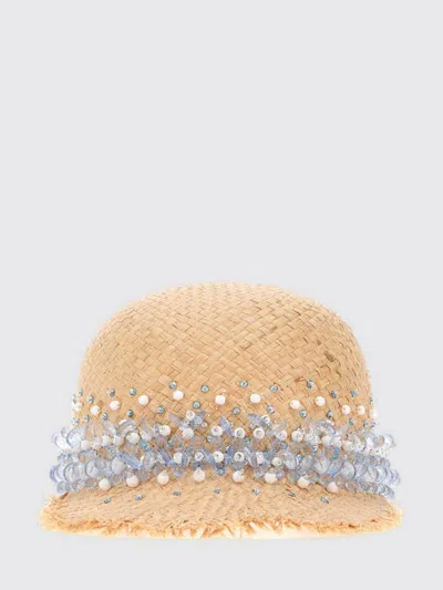 Prada Hat Woman In Natural