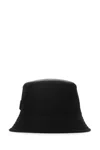 Prada Re-nylon Shearling-lined Bucket Hat In Black