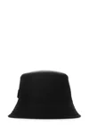 Prada Re-nylon Shearling-lined Bucket Hat In Black