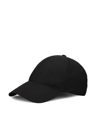 Prada Black Drill Baseball Cap
