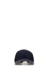 Prada Speedrock Enamelled-triangle Baseball Cap In Blue