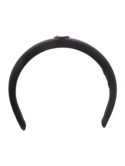 Pre-owned Prada Headband In Black