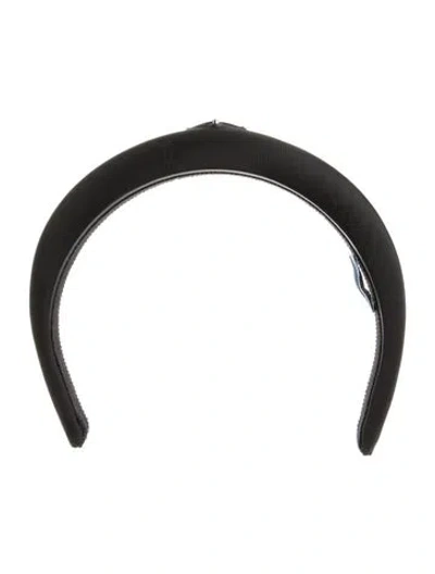 Pre-owned Prada Headband In Black