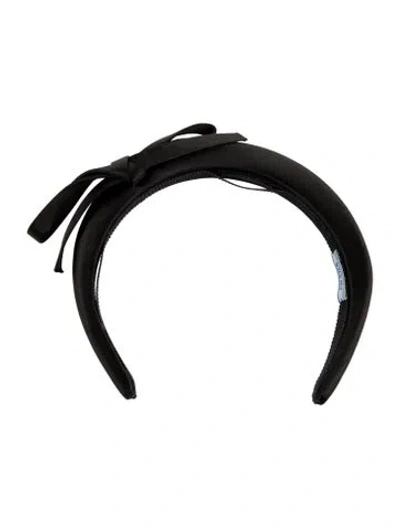 Pre-owned Prada Headband In Black