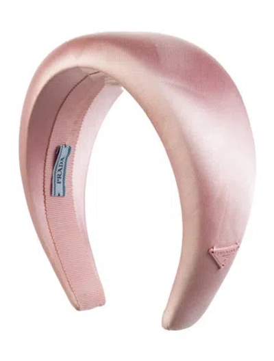 Pre-owned Prada Headband In Pink