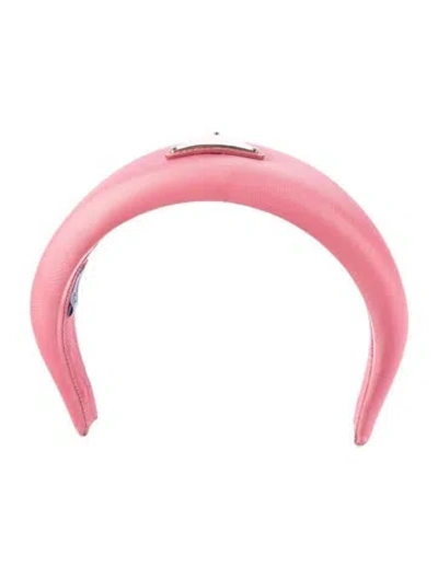 Pre-owned Prada Headband In Pink
