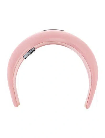 Pre-owned Prada Headband In Pink
