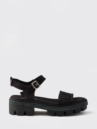 Prada Heeled Sandal Woman  In Black