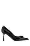 Prada Black Pointed Toe Heels