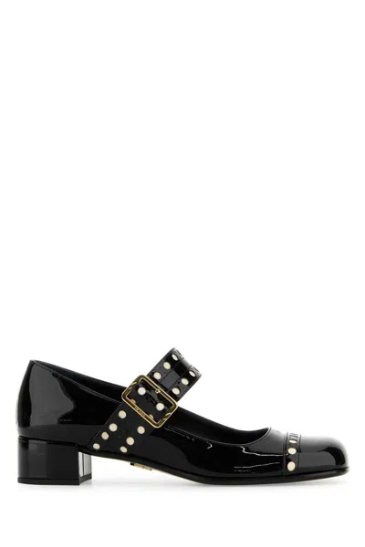 Prada Heeled Shoes In Black