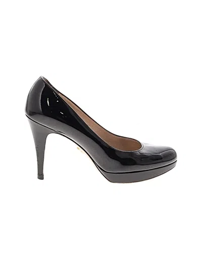 Pre-owned Prada Heels In Black
