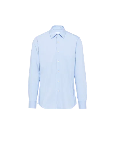 PRADA HEMD AUS STRETCH-BAUMWOLLE