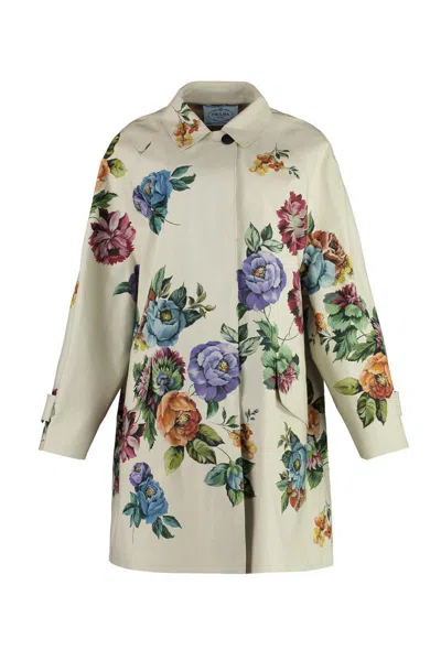 PRADA PRADA HIDDEN BUTTON COAT