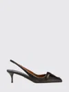 Prada 5 Cm Leather Pumps For Women In Black
