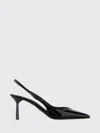 Prada Patent Pumps Pointed Toe High Heel In Black