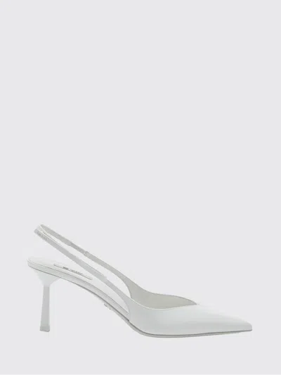 Prada High Heel Shoes Woman  In White