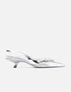 Prada High Heels In Silver