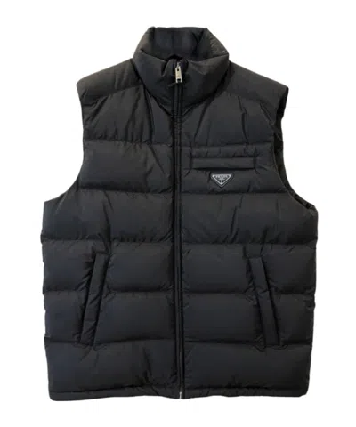 PRADA HIGH-NECKED SLEEVELESS VEST