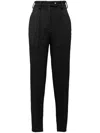 Prada Wool Pants In Schwarz