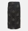 Prada High-rise Pencil Skirt In Black