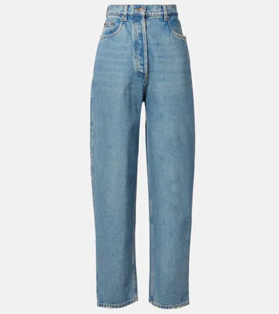Prada High-rise Wide-leg Jeans