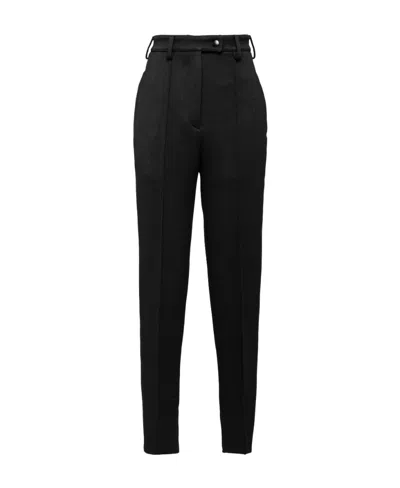 PRADA PRADA PLEATED TAILORED TROUSERS