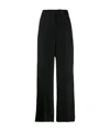Prada Cashmere Pants In Black