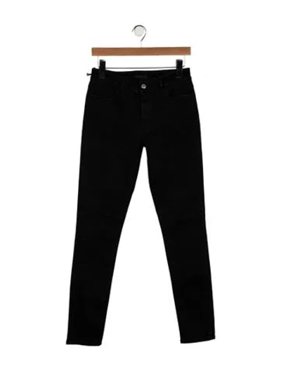 Pre-owned Prada High-rise Skinny Leg Jeans W/ Tags In Black