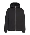 Prada Cashmere Blouson Jacket In Black