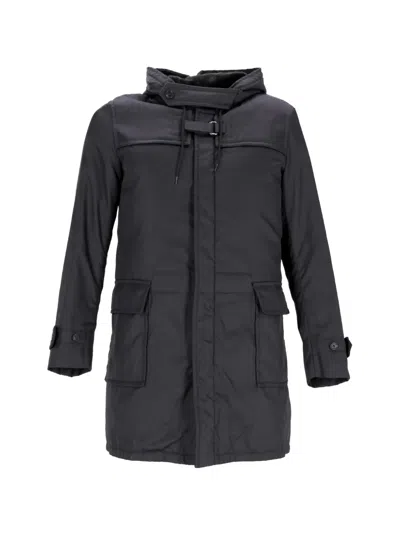 Pre-owned Prada Hooded Jacket In Black