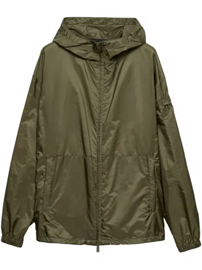 PRADA HOODED LIGHTWEIGHT JACKET