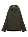 Prada Technical Fabric Jacket In Green