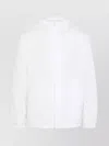 Prada Hooded Nylon Jacket Zipper Pocket