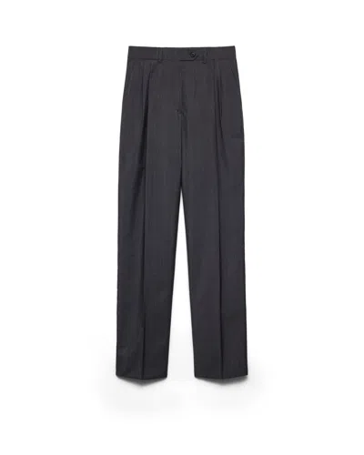 Prada Hose Aus Leichtem Mohair In Gray