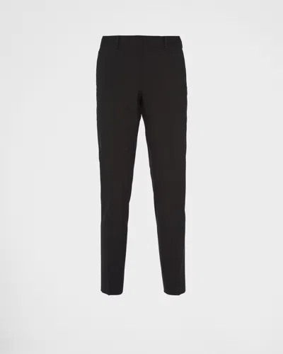 PRADA HOSE AUS LEICHTER STRETCH-WOLLE