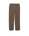 Prada Technical Canvas Pants In Brown
