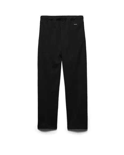 PRADA TECHNICAL JERSEY PANTS