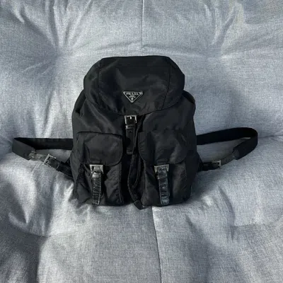 Pre-owned Prada Hot Items  Backpack In Black