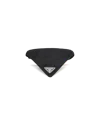 Prada Unisex Black Re-nylon Collar In Black