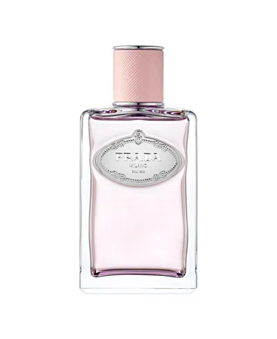 Prada Infusion De Rose Eau De Parfum, 3.38 Oz. In Transparent