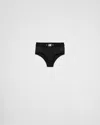 Prada Interlock Fabric Bikini Bottom