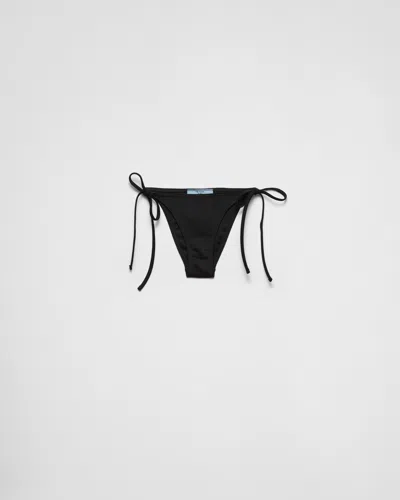 PRADA INTERLOCK KNIT BIKINI BOTTOM